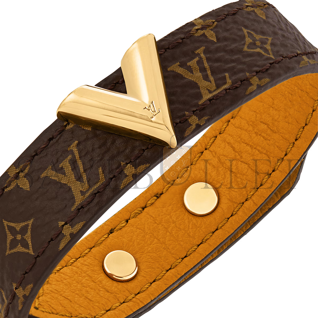 LOUIS VUITTON ESSENTIAL V BRACELET M6042F